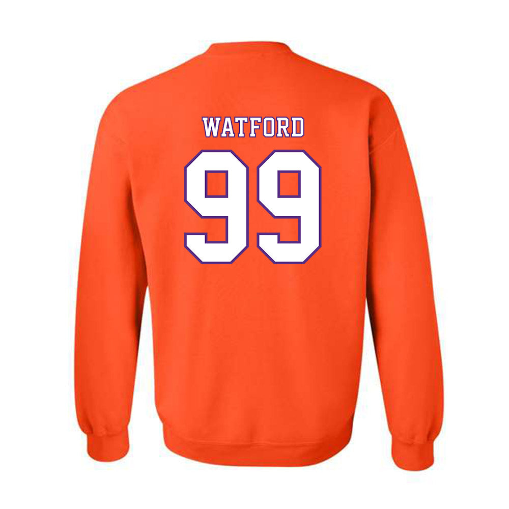 Clemson - NCAA Football : Ari Watford - Replica Shersey Crewneck Sweatshirt-1