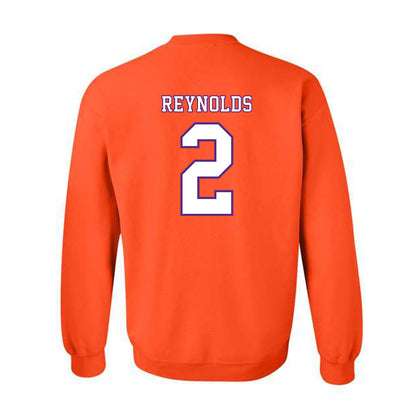 Clemson - NCAA Football : Tait Reynolds - Replica Shersey Crewneck Sweatshirt-1