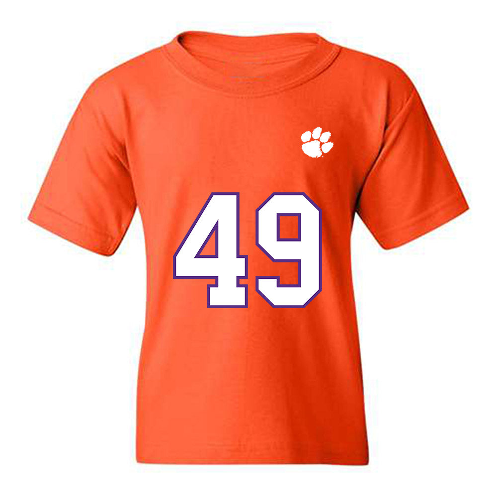 Clemson - NCAA Football : Darien Mayo - Replica Shersey Youth T-Shirt-0