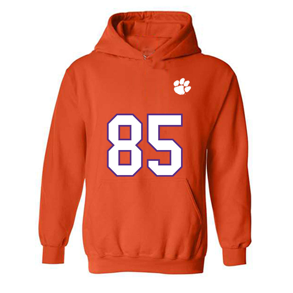 Clemson - NCAA Football : Jackson Smith - Replica Shersey Hooded Sweatshirt-0