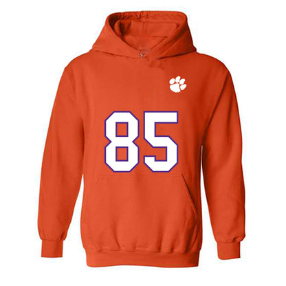 Clemson - NCAA Football : Jackson Smith - Replica Shersey Hooded Sweatshirt-0