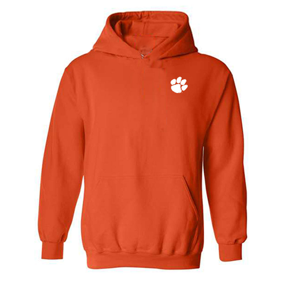 Clemson - NCAA Football : Cam Blivens - Replica Shersey Hooded Sweatshirt-0