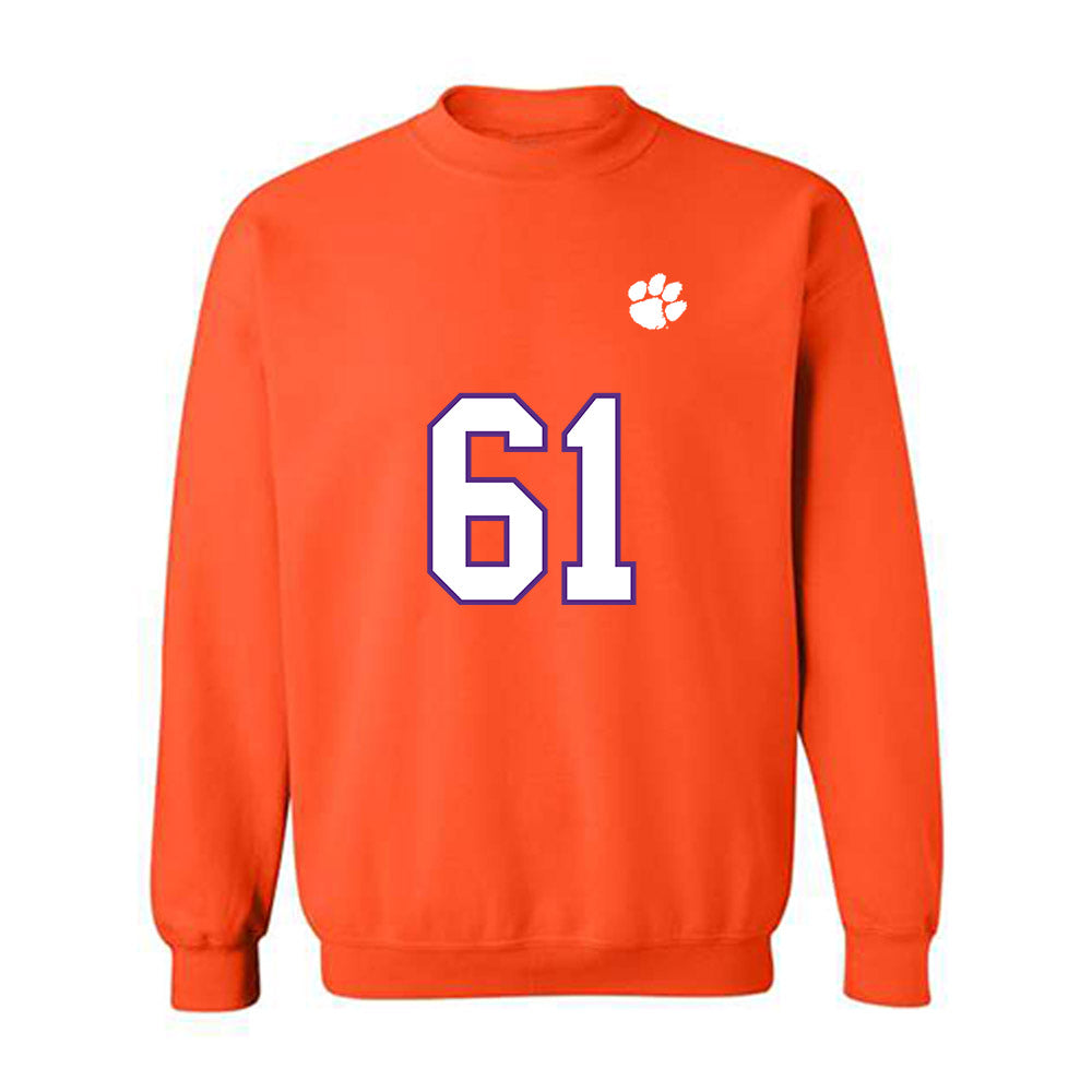 Clemson - NCAA Football : Danny Stein - Replica Shersey Crewneck Sweatshirt-0
