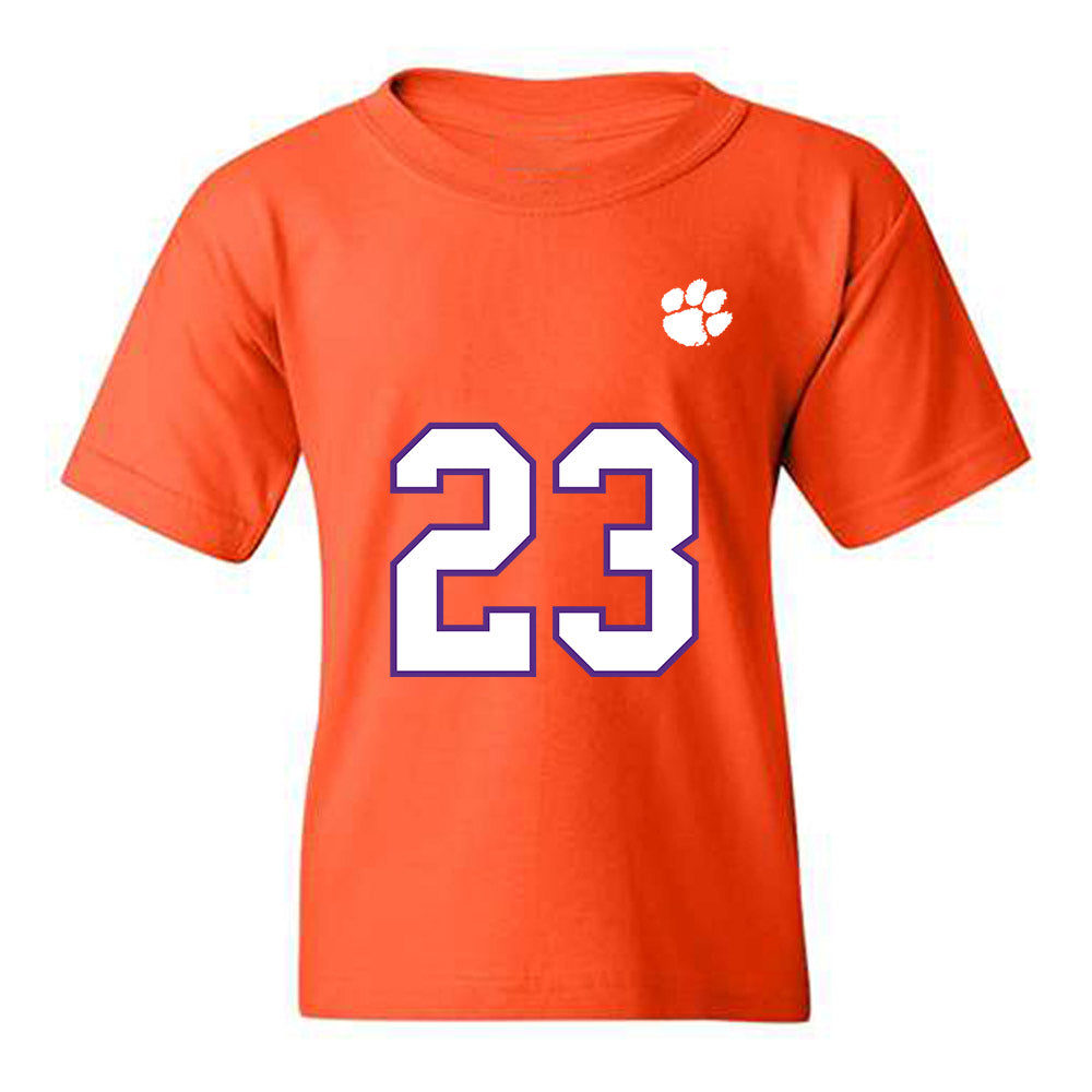 Clemson - NCAA Football : Ashton Hampton - Replica Shersey Youth T-Shirt-0