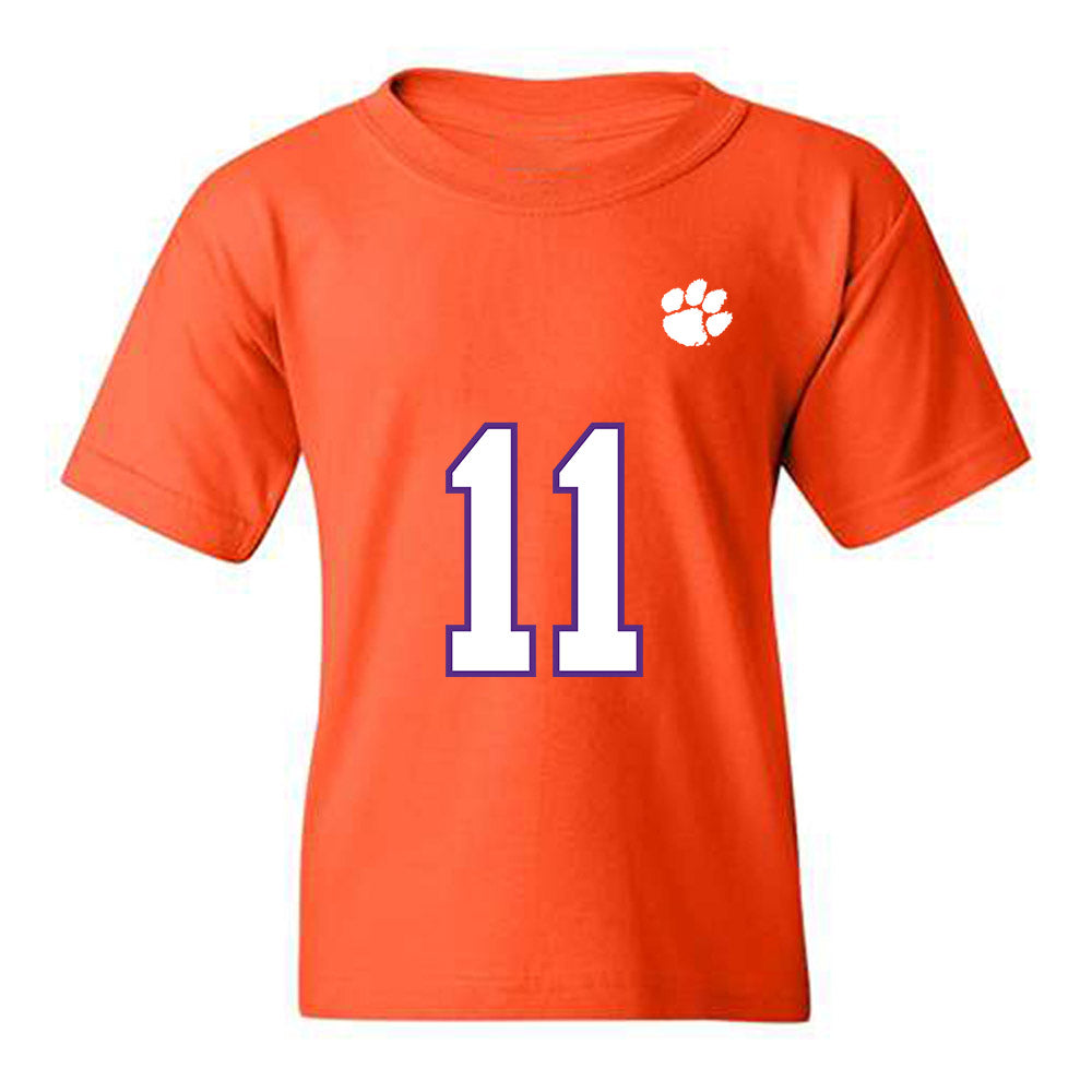 Clemson - NCAA Football : Polo Anderson - Replica Shersey Youth T-Shirt-0