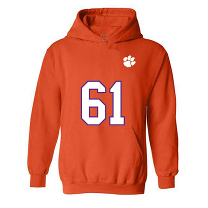 Clemson - NCAA Football : Danny Stein - Replica Shersey Hooded Sweatshirt-0