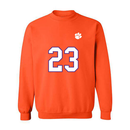 Clemson - NCAA Football : C.J. Wesley - Replica Shersey Crewneck Sweatshirt-0