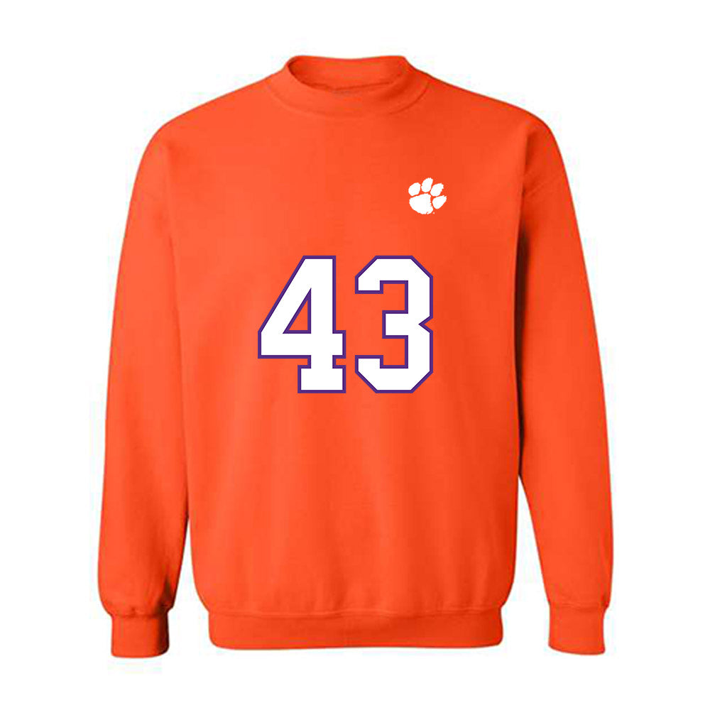 Clemson - NCAA Football : J.R. Buckner - Replica Shersey Crewneck Sweatshirt-0
