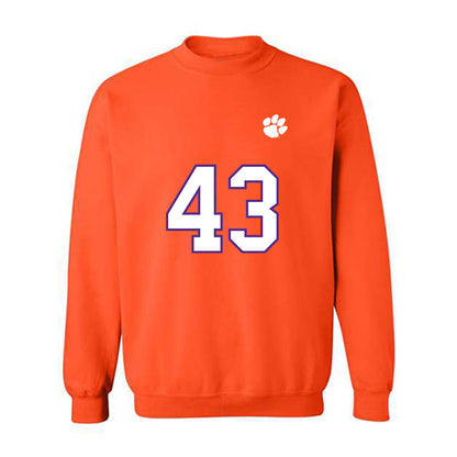 Clemson - NCAA Football : J.R. Buckner - Replica Shersey Crewneck Sweatshirt-0