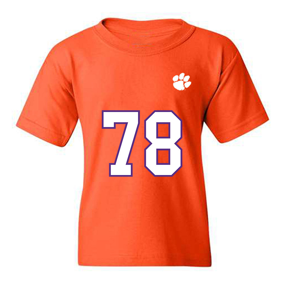 Clemson - NCAA Football : Carter Scruggs - Replica Shersey Youth T-Shirt-0