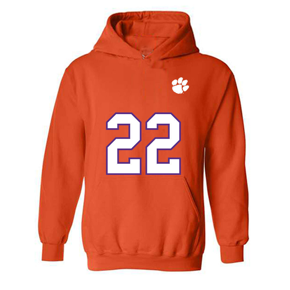 Clemson - NCAA Football : Corey Myrick - Replica Shersey Hooded Sweatshirt-0