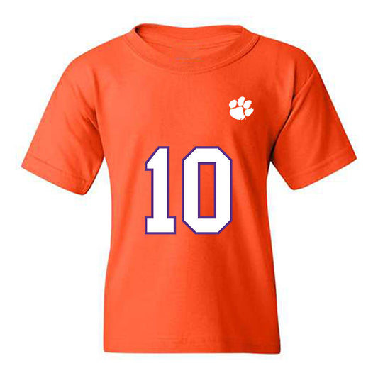 Clemson - NCAA Football : juju preston - Replica Shersey Youth T-Shirt-0