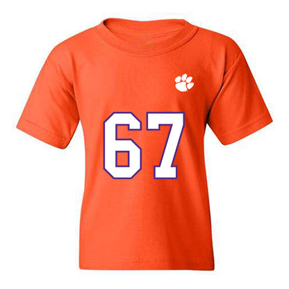 Clemson - NCAA Football : Carlito Jones - Replica Shersey Youth T-Shirt-0