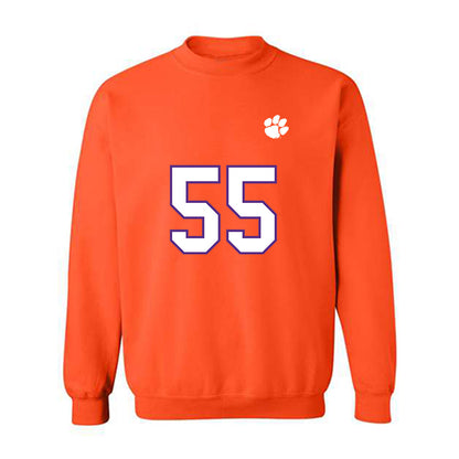 Clemson - NCAA Football : Makhi Williams Lee - Replica Shersey Crewneck Sweatshirt-0