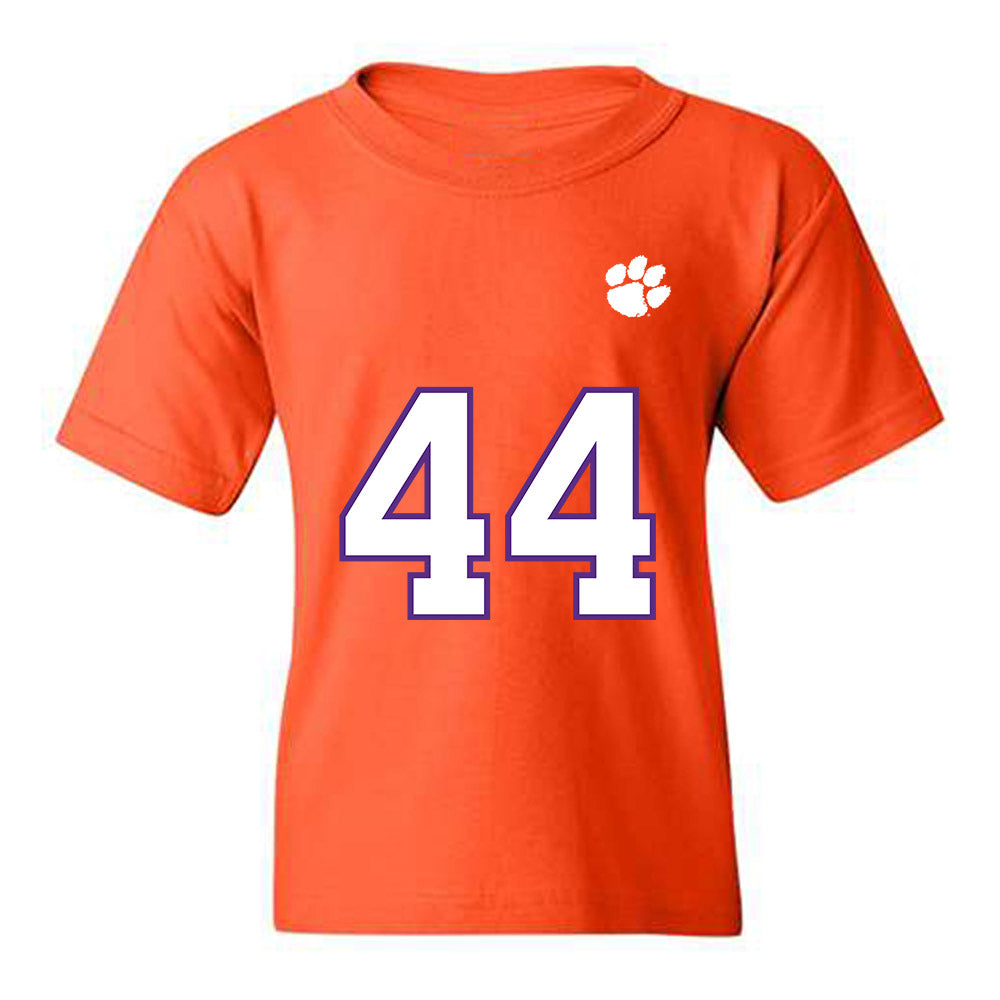 Clemson - NCAA Football : Jack Wolf - Replica Shersey Youth T-Shirt-0