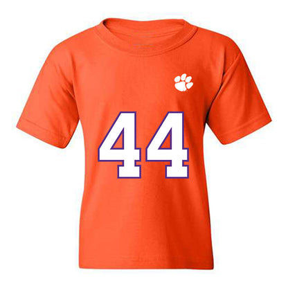 Clemson - NCAA Football : Jack Wolf - Replica Shersey Youth T-Shirt-0
