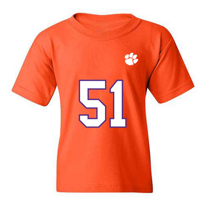 Clemson - NCAA Football : Gavin Blanchard - Replica Shersey Youth T-Shirt-0
