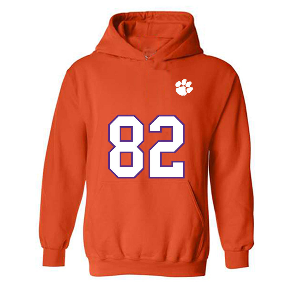 Clemson - NCAA Football : Sam Earle - Replica Shersey Hooded Sweatshirt-0