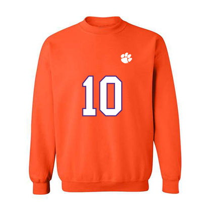 Clemson - NCAA Football : juju preston - Replica Shersey Crewneck Sweatshirt-0