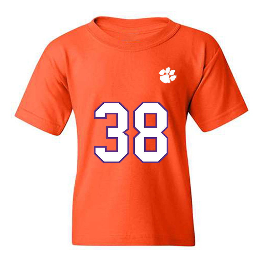 Clemson - NCAA Football : Dominic Staten - Replica Shersey Youth T-Shirt-0