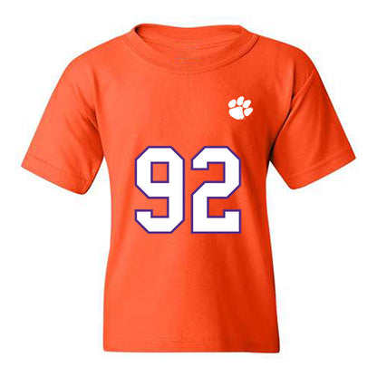 Clemson - NCAA Football : Davarrick Woods - Replica Shersey Youth T-Shirt-0