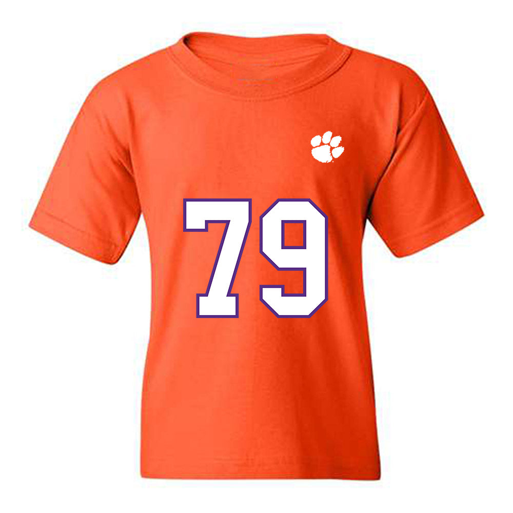 Clemson - NCAA Football : Braden Wilmes - Replica Shersey Youth T-Shirt-0