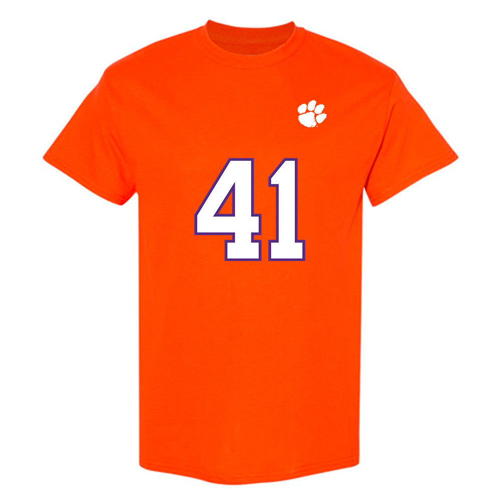 Clemson - NCAA Football : Connor McFadden - Replica Shersey T-Shirt-0