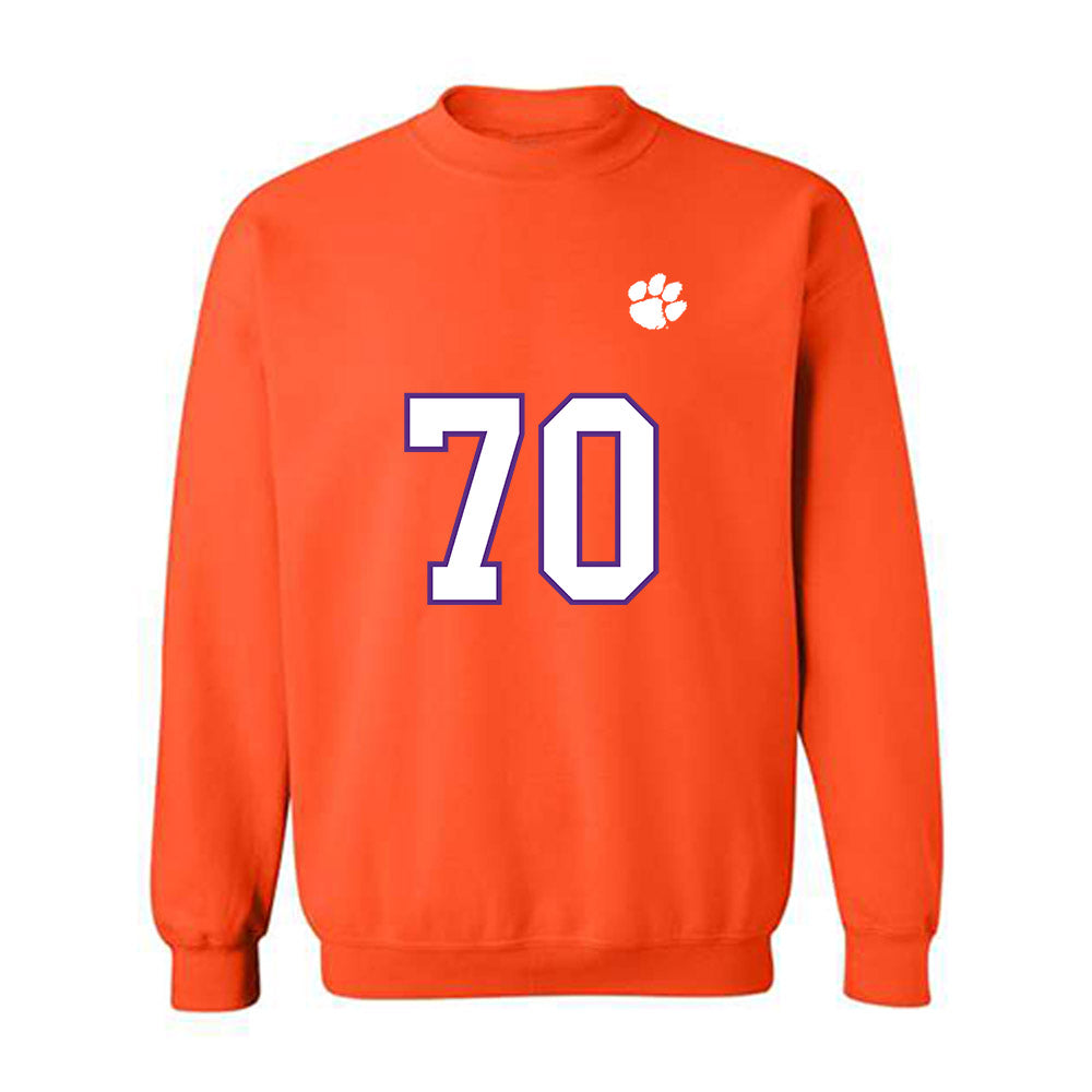 Clemson - NCAA Football : Chancellor Barclay - Replica Shersey Crewneck Sweatshirt-0