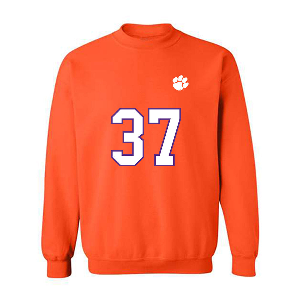 Clemson - NCAA Football : Davion Joyner - Replica Shersey Crewneck Sweatshirt-0