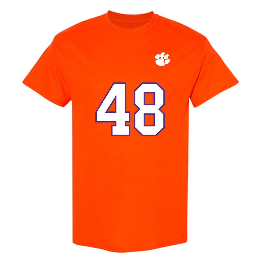 Clemson - NCAA Football : Charlie Reed - Replica Shersey T-Shirt-0