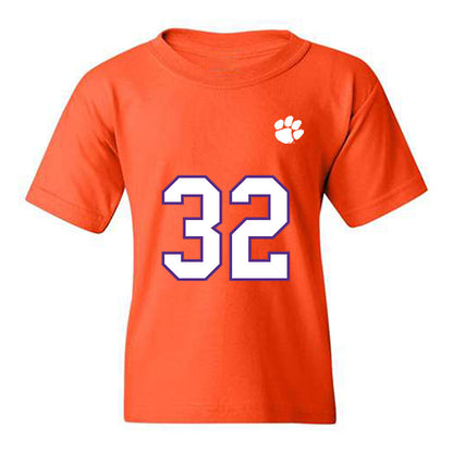 Clemson - NCAA Football : Michael Foster - Replica Shersey Youth T-Shirt-0