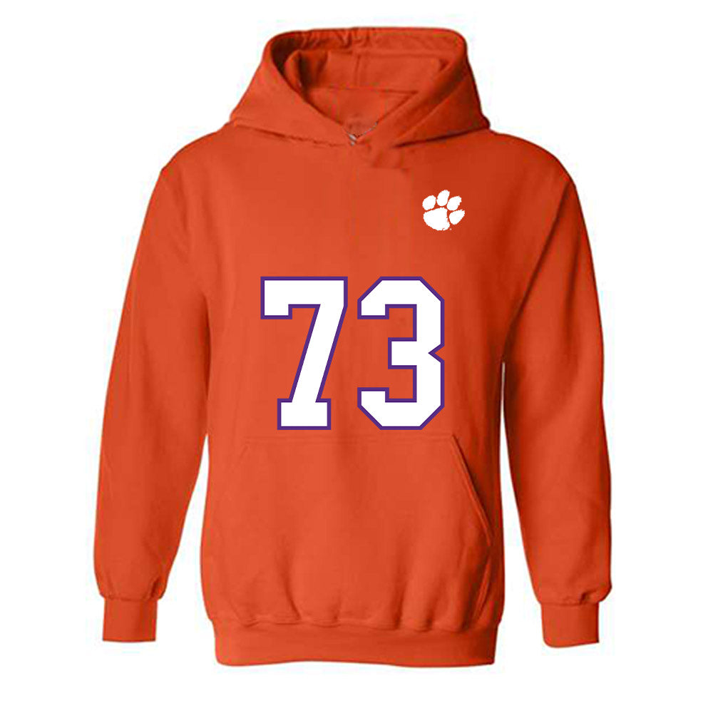 Clemson - NCAA Football : Hayes Galloway - Replica Shersey Hooded Sweatshirt-0
