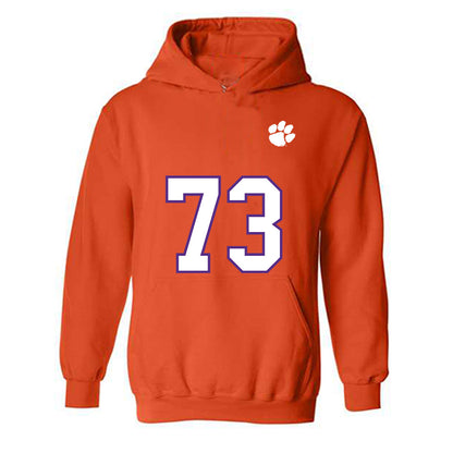 Clemson - NCAA Football : Hayes Galloway - Replica Shersey Hooded Sweatshirt-0