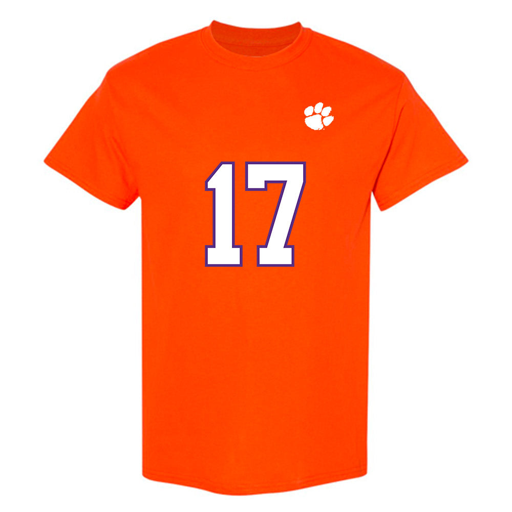 Clemson - NCAA Football : Christopher Vizzina - Replica Shersey T-Shirt-0