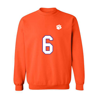 Clemson - NCAA Football : Tyler Brown - Replica Shersey Crewneck Sweatshirt-0