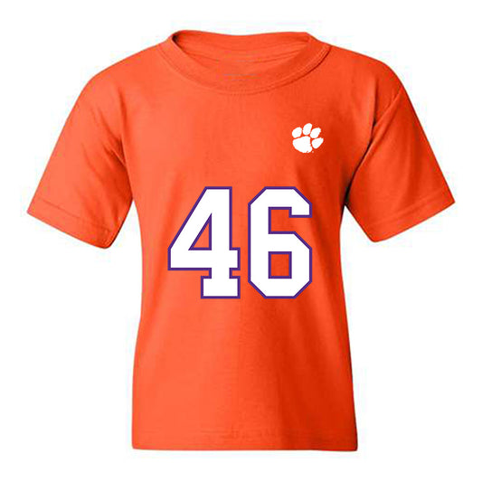 Clemson - NCAA Football : Jackson Reach - Replica Shersey Youth T-Shirt-0
