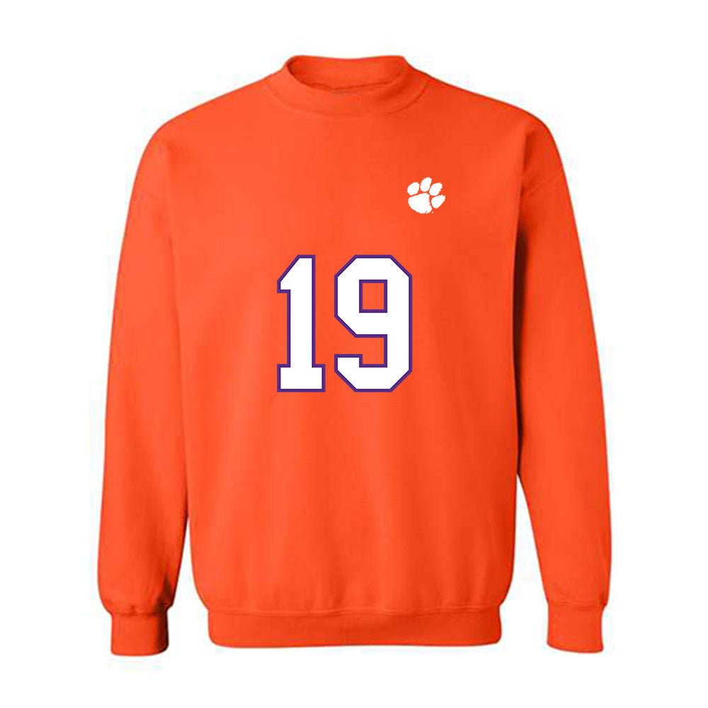 Clemson - NCAA Football : Gordon Sellars III - Replica Shersey Crewneck Sweatshirt-0