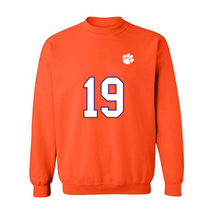Clemson - NCAA Football : Gordon Sellars III - Replica Shersey Crewneck Sweatshirt-0