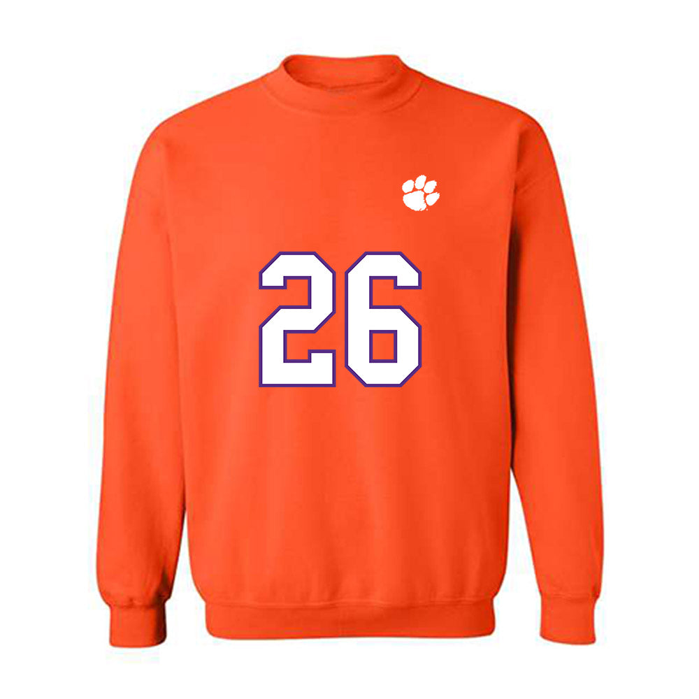 Clemson - NCAA Football : C.J. Kubah-Taylor - Replica Shersey Crewneck Sweatshirt-0