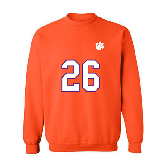 Clemson - NCAA Football : C.J. Kubah-Taylor - Replica Shersey Crewneck Sweatshirt-0