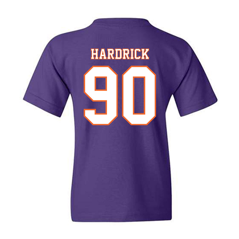 Clemson - NCAA Football : William Hardrick - Replica Shersey Youth T-Shirt-1