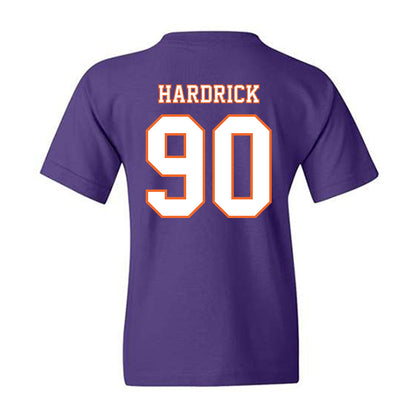 Clemson - NCAA Football : William Hardrick - Replica Shersey Youth T-Shirt-1