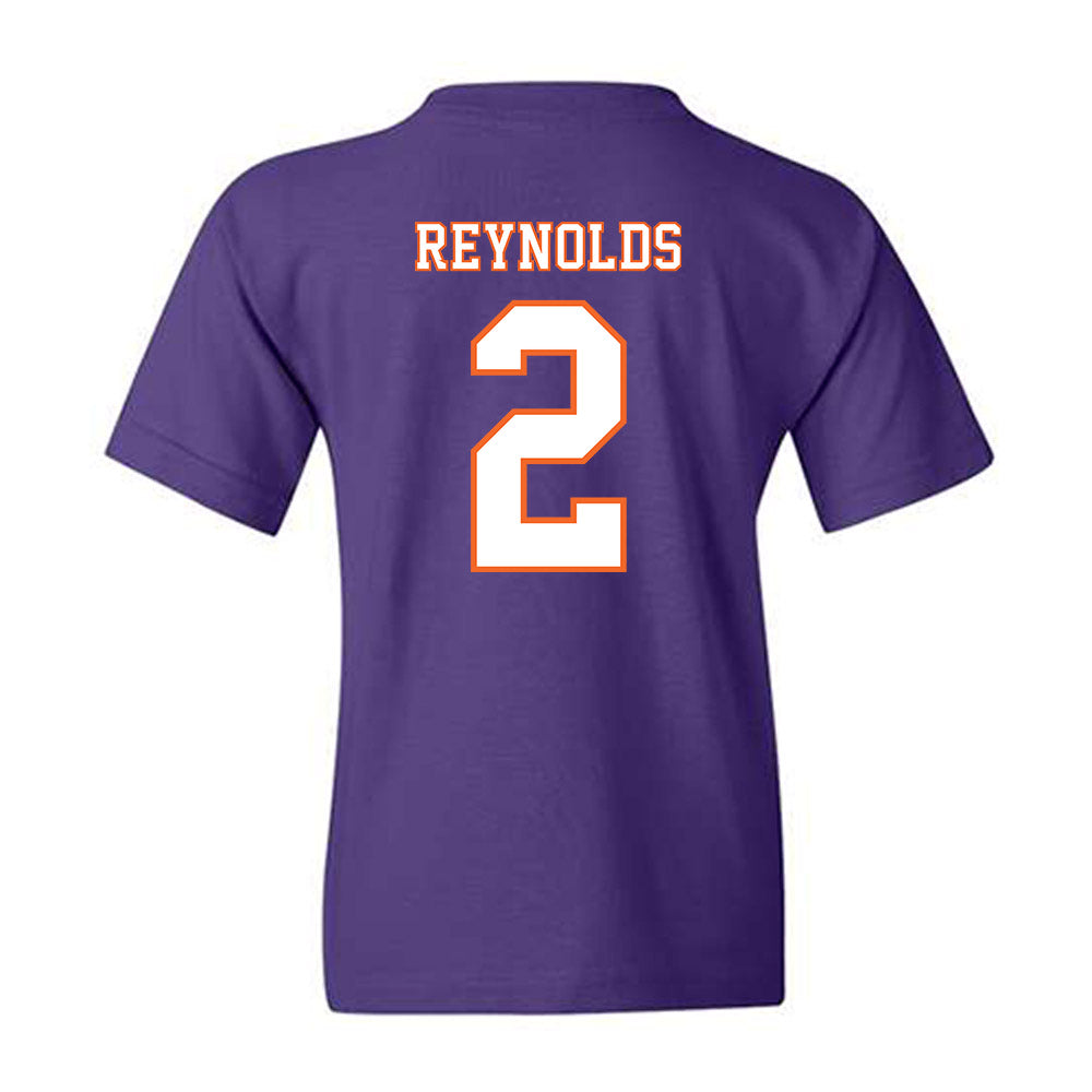 Clemson - NCAA Football : Tait Reynolds - Replica Shersey Youth T-Shirt-1