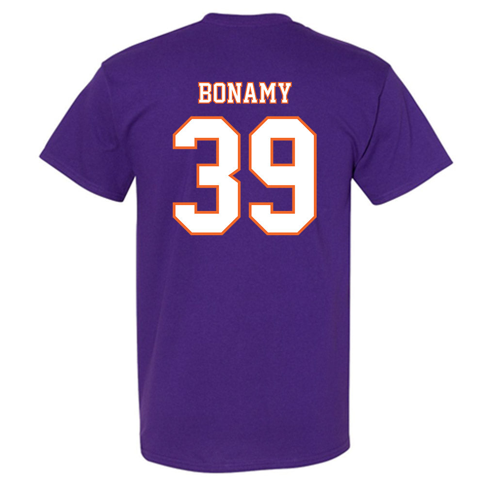 Clemson - NCAA Football : J.D. Bonamy - Replica Shersey T-Shirt-1