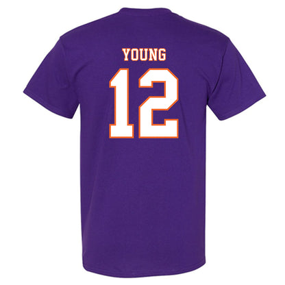 Clemson - NCAA Football : Shavar Young - Replica Shersey T-Shirt-1