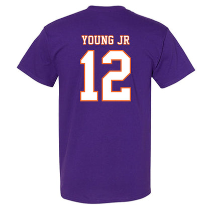 Clemson - NCAA Football : Shavar Young Jr - Replica Shersey T-Shirt-1