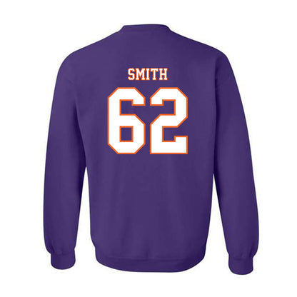 Clemson - NCAA Football : Bryce Smith - Replica Shersey Crewneck Sweatshirt-1