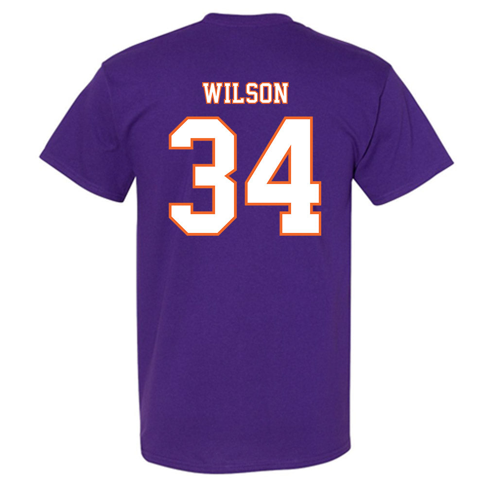 Clemson - NCAA Football : Max Wilson - Replica Shersey T-Shirt-1