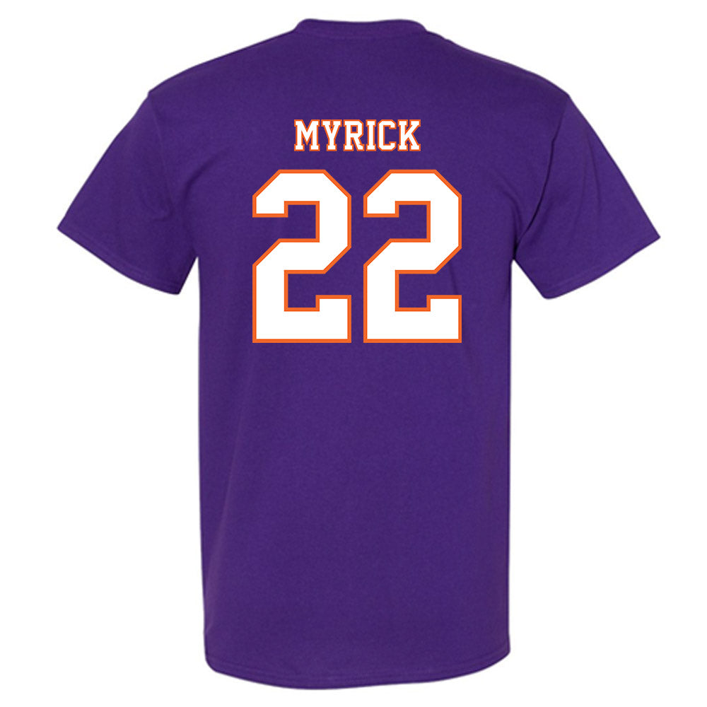 Clemson - NCAA Football : Corey Myrick - Replica Shersey T-Shirt-1