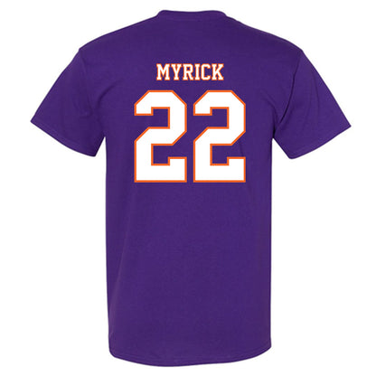 Clemson - NCAA Football : Corey Myrick - Replica Shersey T-Shirt-1